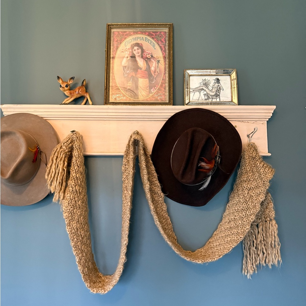 Vintage St. John’s bay cozy LONG scarf
